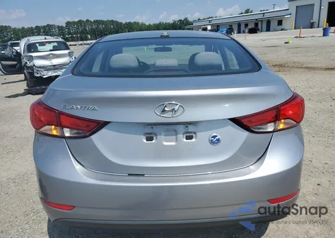 2016 Hyundai Elantra Se from USA, damaged, VIN 5NPDH4AEXGH730796
